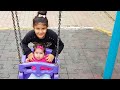 YAPRAK BEBEK ve YAĞMUR parka gitti-Eğlence Tv-Fun kids video
