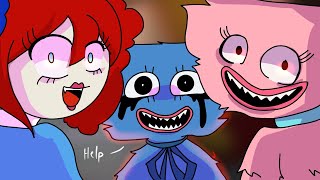 Huggy Wuggy is NOT VERY CUTE { Poppy Playtime animation } SARAHLYN ARTS