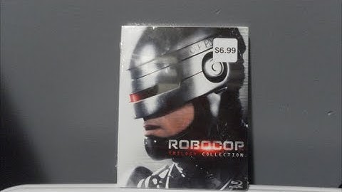Robocop Trilogy Collection Remastered Blu-Ray 3 Disc Set