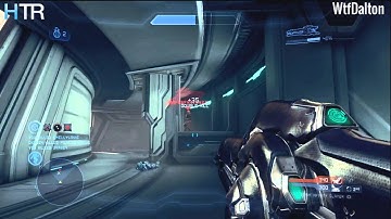 Halo 4 Beam Rifle No Scope Overkill - WtfDalton