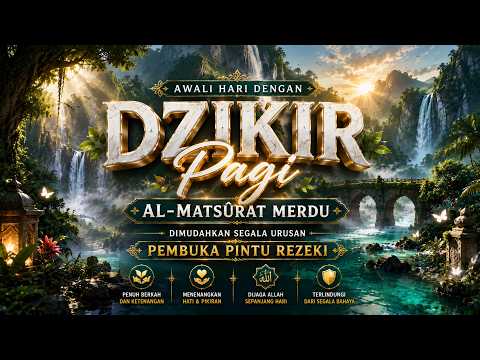 DZIKIR PAGI SESUAI SUNNAH RASUL | ZIKIR PEMBUKA PINTU REZEKI | Dzikir Mustajab Pagi