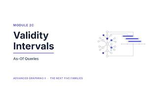 Module 2C — Validity Intervals & As-Of Queries | Temporal Graphs
