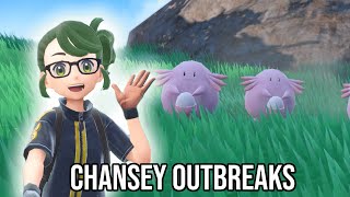 Chansey Outbreaks | Mass Outbreak Events | Shiny Rayquaza Raid Event | Pokemon Scarlet & Violet