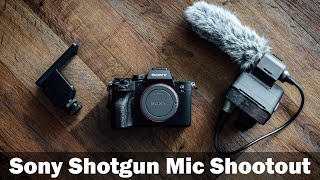 Sony Shotgun Mic Shootout  XLRK3M vs ECMB1M