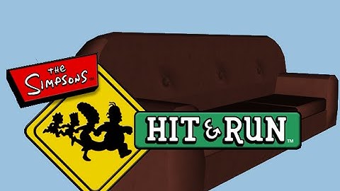 The Simpsons Hit & Run - Drivable Couch Mod