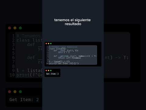 Para qué narices sirven los tipos genéricos  | Novedades de Python 3.12