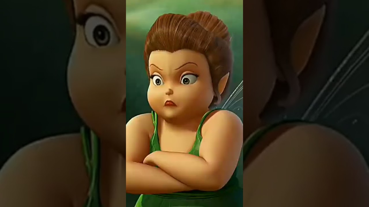 Tinkerbell 🧚🏻&zwj;♂️✨💚|#disneyprincess #tinkerbell #tinker  #shorts |tinker Bell|