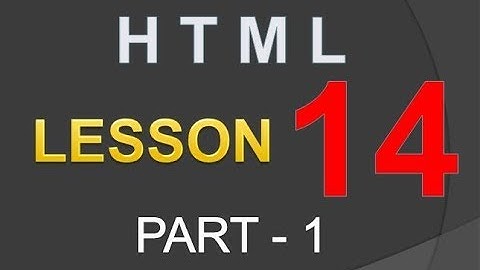 TTP | HTML | LE 14(Part 1) Introduction to html forms, Attributes of form tag: Action, Method,Target