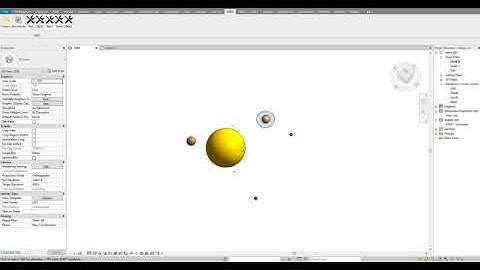 Galaxy and Black Hole Animation by Revit API