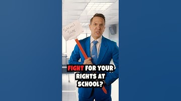 Can Schools Punish You For Protesting?! #law #education