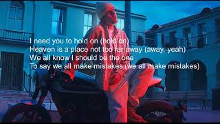 Justin Bieber - Hold On (LYRICS)