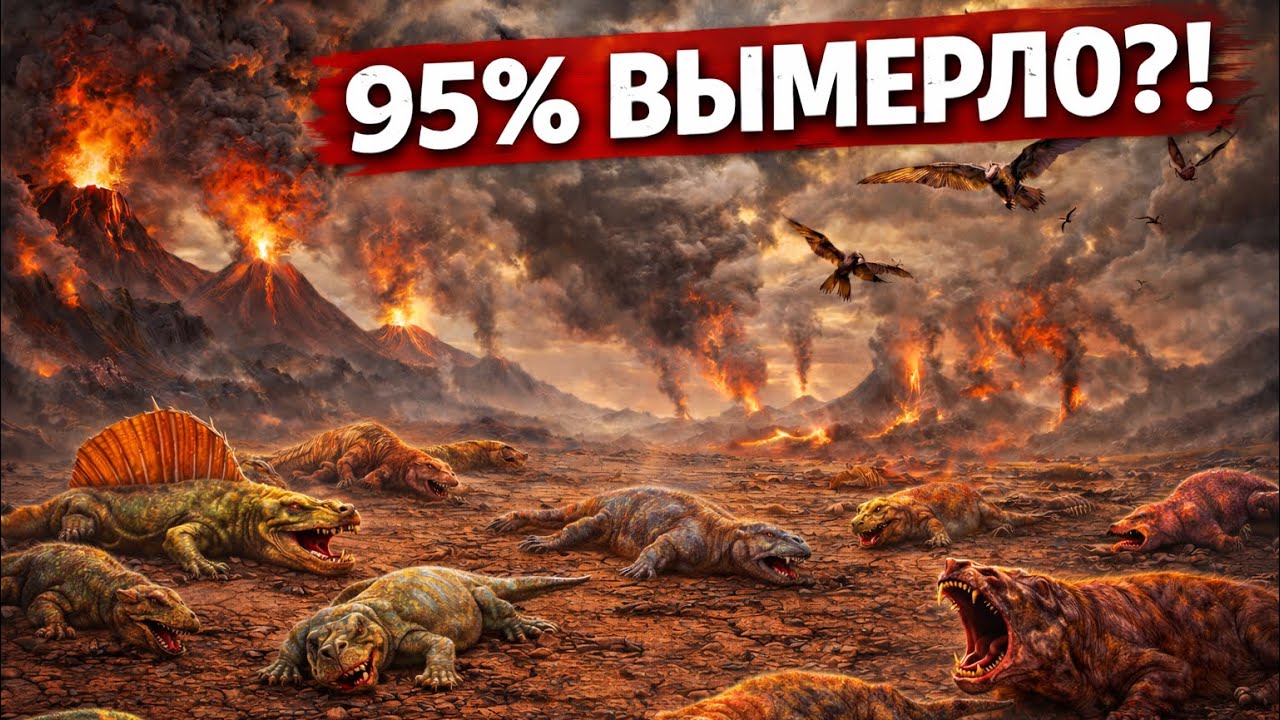 САМОЕ СТРАШНОЕ ВЫМИРАНИЕ? Пермское вымирание | документальный фильм для сна |
