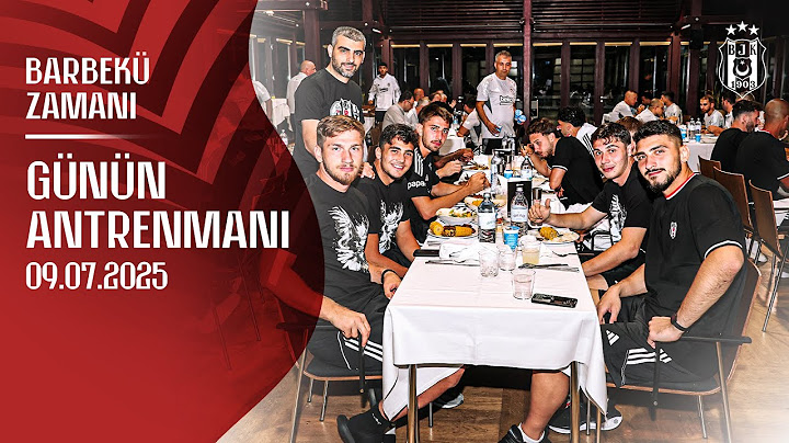 Barbekü Zamanı 🍗 | Beşiktaş Günün Antrenmanı | 9 Temmuz