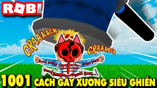 Roblox | 1001 CÁCH GÃY XƯƠNG THẤY LÀ GHIỀN CỦA KIA =)))) - Ruthless Ragdolls | KiA Phạm