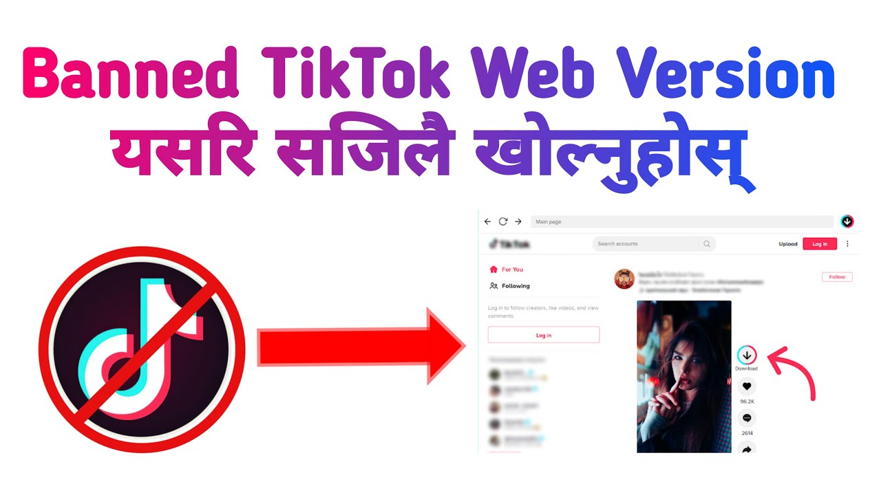 How To Open Banned TikTok Web Version TiKTok Banned In Nepal how-to-open-banned-tiktok-web-version-tiktok-banned-in-nepal