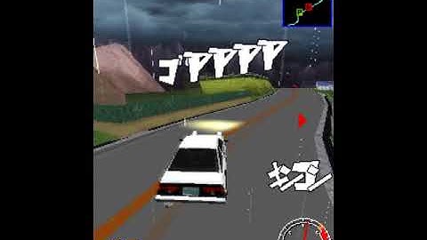 Initial D: Flurry - Part #4 - Battle in the Rain (ENG SUB)