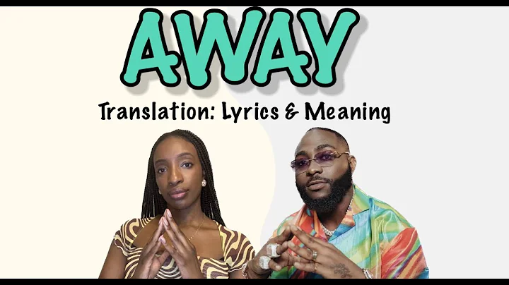 Davido - Away (Afrobeats: Text och betydelse)