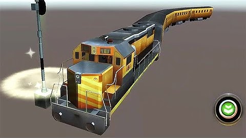 Train Simulator - Free Games - Level 21 Success In No Background Bug
