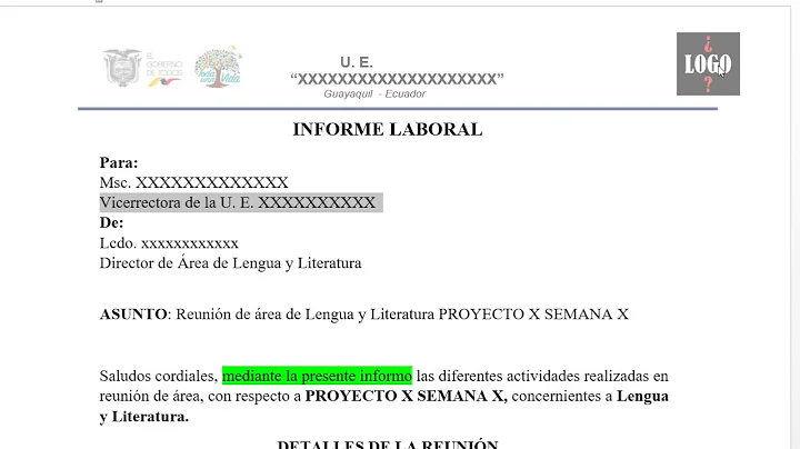 📄 MODELO DE INFORME LABORAL 2026 ✅ (FÁCIL Y RÁPIDO)