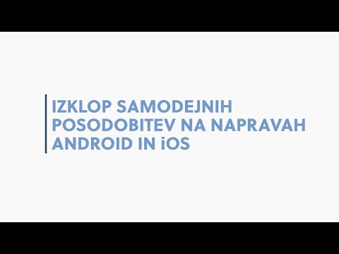 Video: Izklopite Samodejne Posodobitve