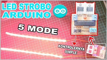 Test Fungsi Led Strobo Untuk Motor atau Mobil Berbagai Macam Mode Keren