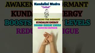 Invoke Kundalini Power⚡#mudra #yoga #ytshortsviral