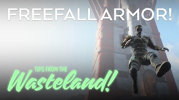 FREEFALL ARMOR! Fallout 4: Tips from the Wasteland! Gameplay Walkthrough