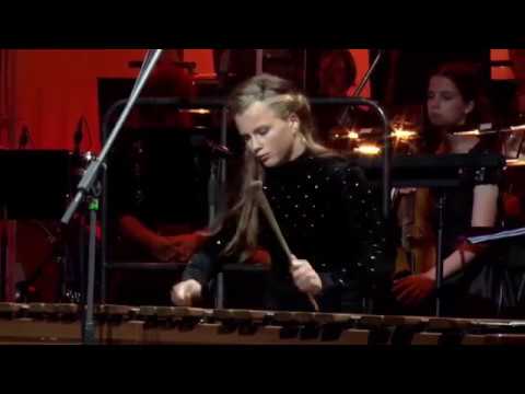 13-year-old Sonja Misiņa (marimba) plays Kreisler - Tambourin Chinois. With Vestards Šimkus (piano)