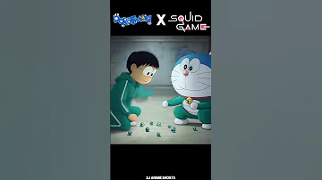 Doraemon In Squid Game Shorts 
