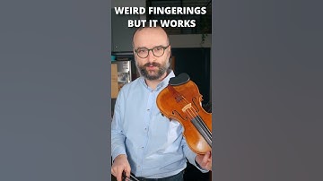 Thumbnail of Weird fingerings, but it works - Vol.1 #shorts #violin #tchaikovsky