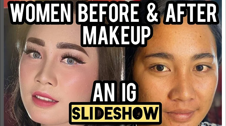 Women After and Before Makeup - An IG Slideshow