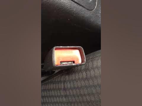 Quick Fix for Broken or Stuck Seat Belt - YouTube