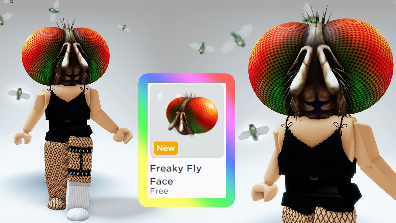 FREE ACCESSORY! HOW TO GET Freaky Fly Face! (ROBLOX  PRIME GAMING  2023) 