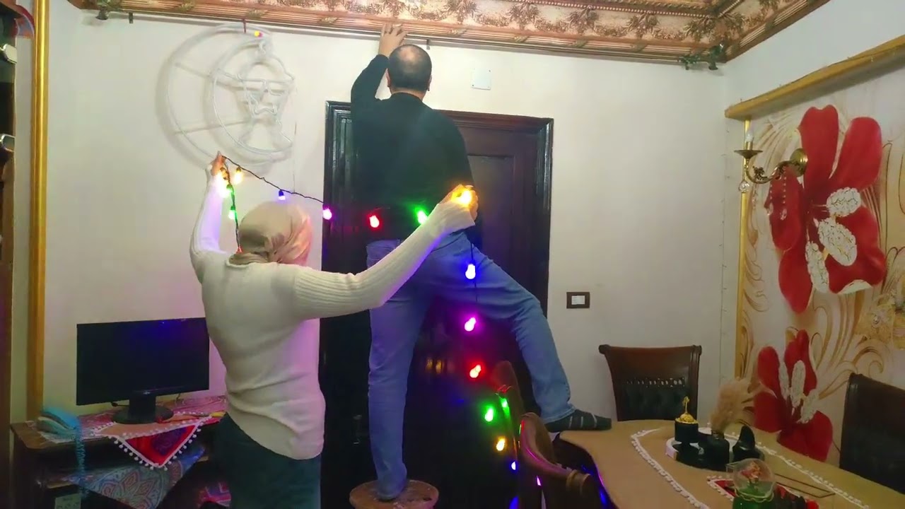 تجهيزات وعلقنا زينه رمضان🤍🌙