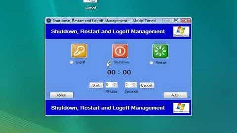 Shutdown Manager Made In Visual Basic 2008