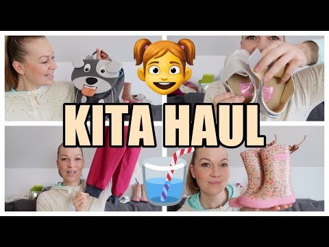 Kita Haul | Eingewöhnung mit 2 Jahren | Lange Liste aus der Kita | Das braucht ihr alles