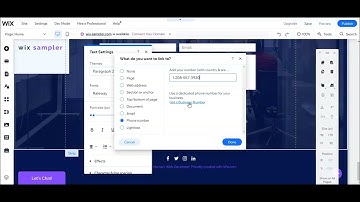 Wix Sampler Tutorial #11: How to Add A "Call-able" Telephone Link to a Website