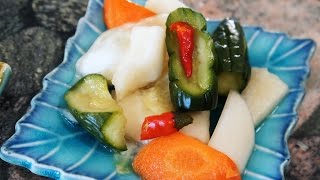How to Make Cantonese Style Pickled Vegetables (廣式泡菜)