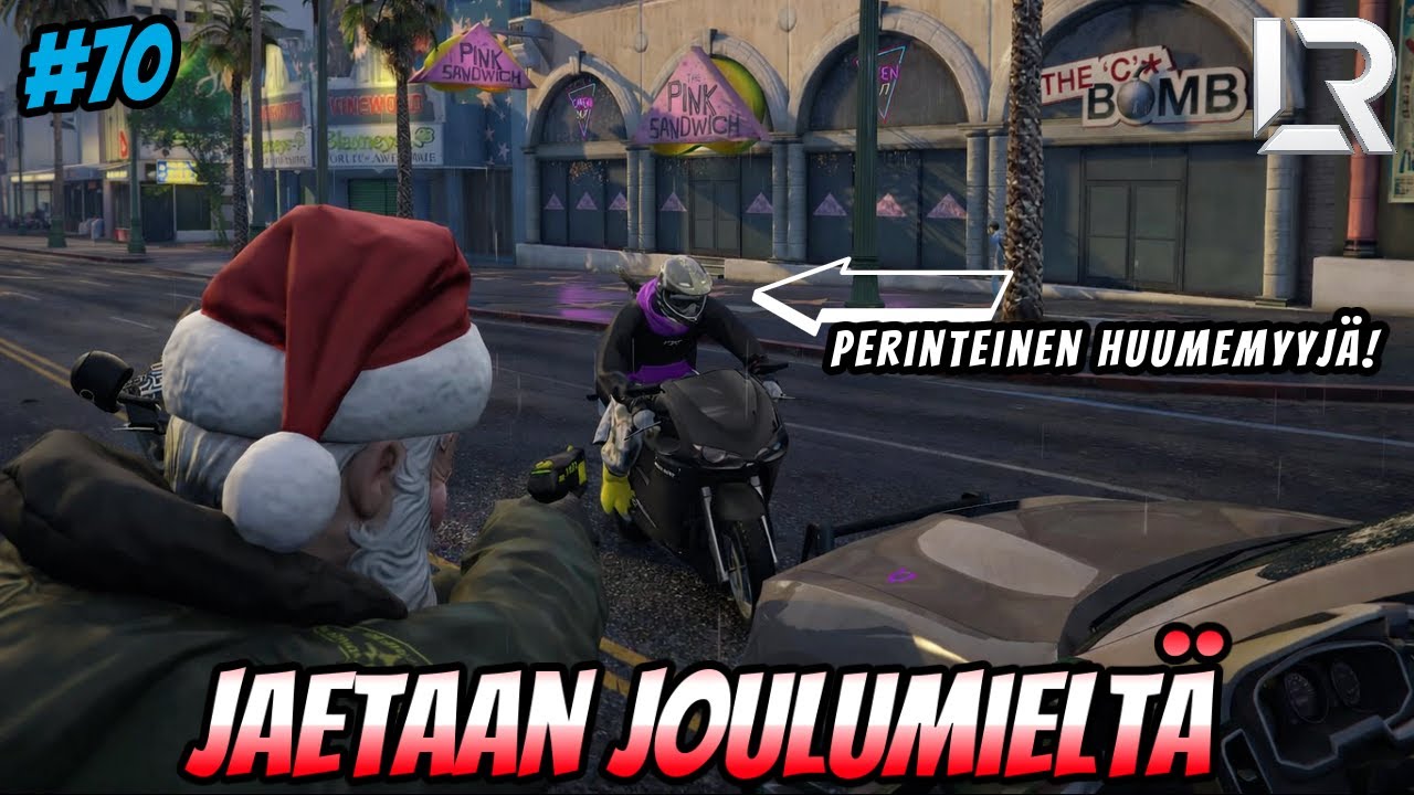 #70 Jaetaan joulumieltä! Otetaan lopuksi perinteinen huumemyyjä kiinni!   | Lore #lorerp