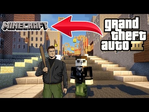 MİNECRAFT'DA GTA 3'E GİTTİK - DEVASA Liberty City !