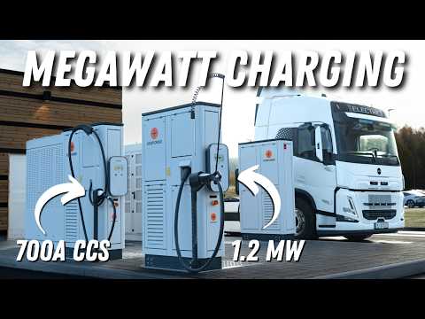 Brand New Kempower Truck & EV Charging Just Went Crazy: 1200kW MCS & 700A CCS