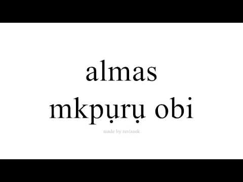 Mụta Spanish   mkpụrụ obi