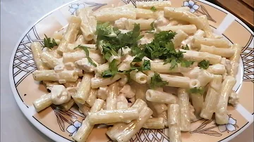 How to cook Arabic chicken pasta carbonara