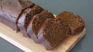 The Secret To The Perfectly Moist and Tender Gingerbread Loaf Cake | Quick and Easy Recipe