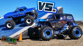 Best Mini RC Monster Truck? | Losi Mini LMT vs. FMS Smasher V2 | LVC RC
