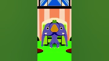 Hickory dickory dock blue elephant crash the clock