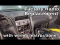 How To Install An Aftermarket Radio Receiver in a 94-04 Mustang