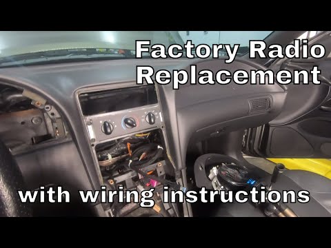 How To Install An Aftermarket Radio Receiver in a 94-04 Mustang