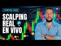 NVIDIA CAE TRAS GANANCIAS 🔴 Scalping en Vivo 💎 NASDAQ | SP500 | ORO | Futuros CME