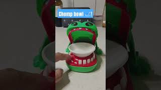 CROCODILE 🐊 DENTIST CHOMP BOWL 🥣#funnygames #asmrsounds #trending #satisfying #asmr #shortsvideo